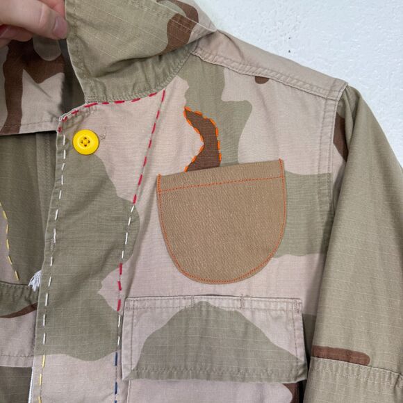 Atelier & Repair Caravanserai Jacket Mens XS Military Desert Camo Hand Stitched - Picture 5 of 13